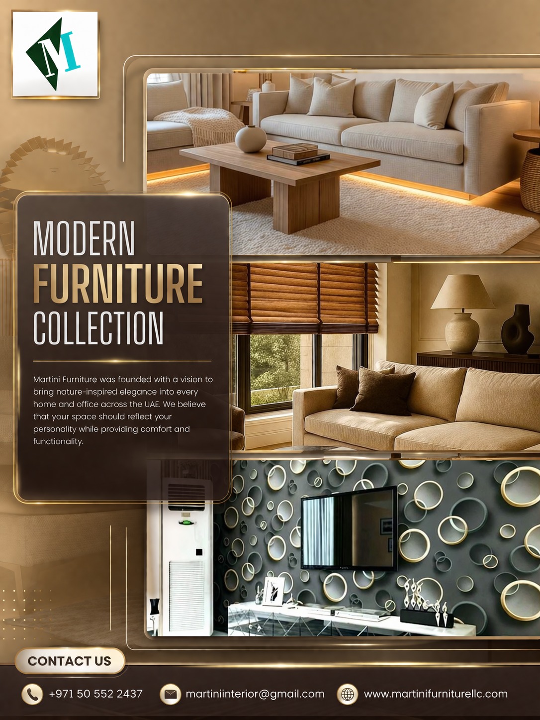 Dubai Curtain Solutions by Martini Furniture LLC